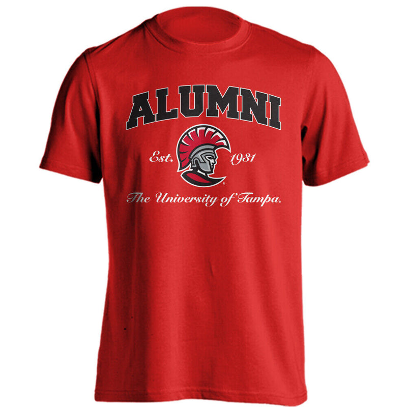 University of Tampa Spartans Alumni Logo Short Sleeve Tee