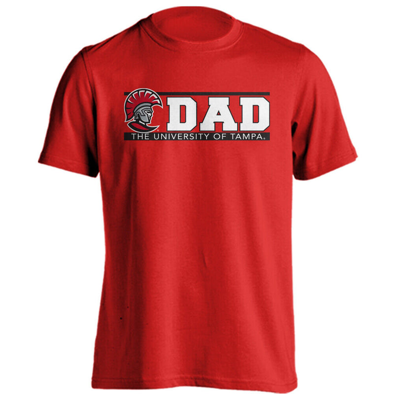 University of Tampa Spartans Dad Logo Short Sleeve Tee Father T-Shirt