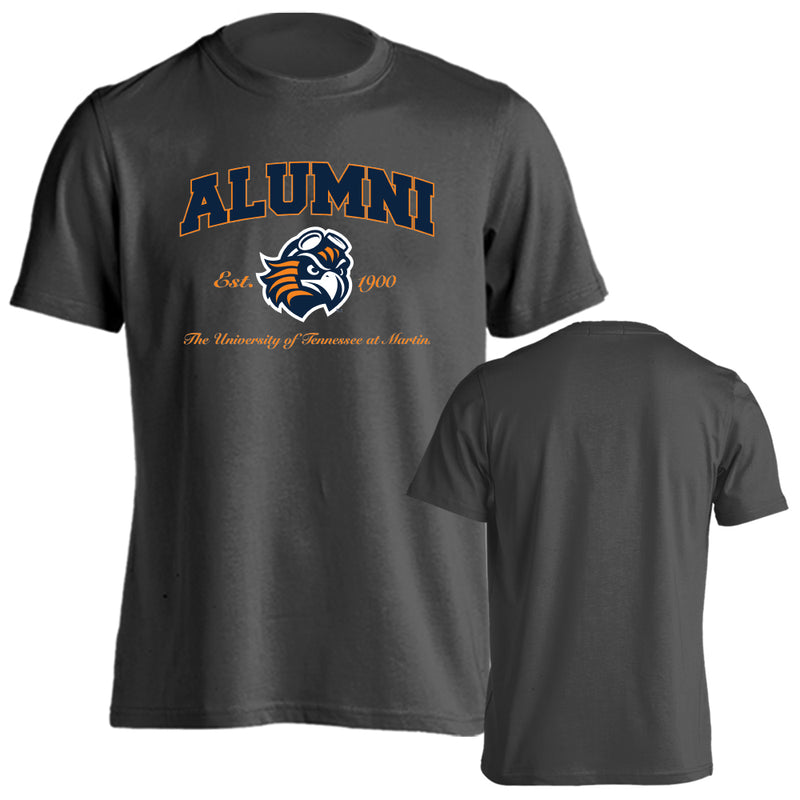 UT Martin Skyhawks U of Tennessee Martin Alumni Script Text Short Sleeve T-Shirt
