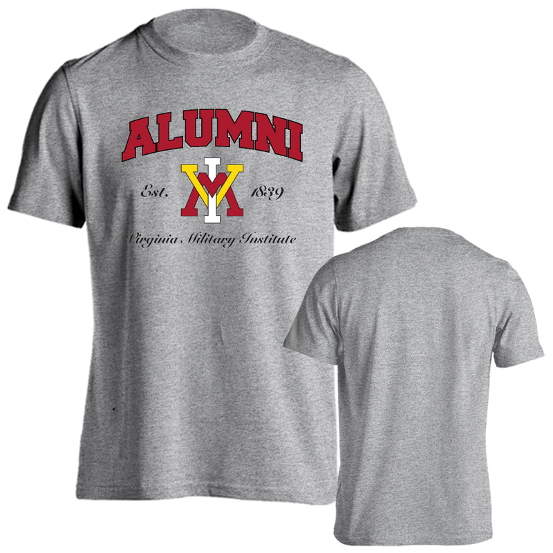 Virginia Military Institute Keydets VMI Alumni Logo Short Sleeve T-Shirt