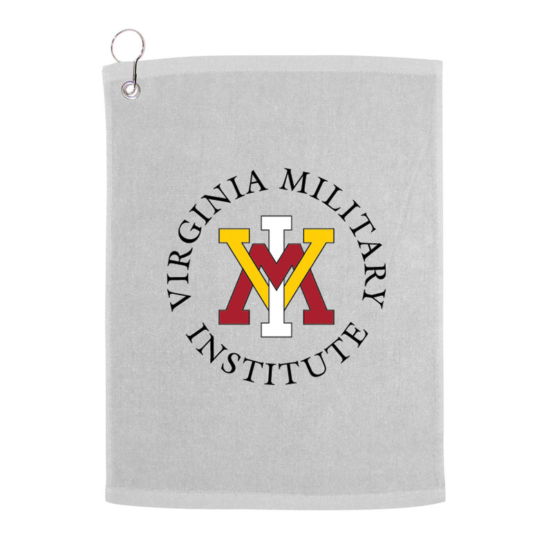 Virginia Military Institute Keydets VMI Keydets Golf Towel With Logo and Text