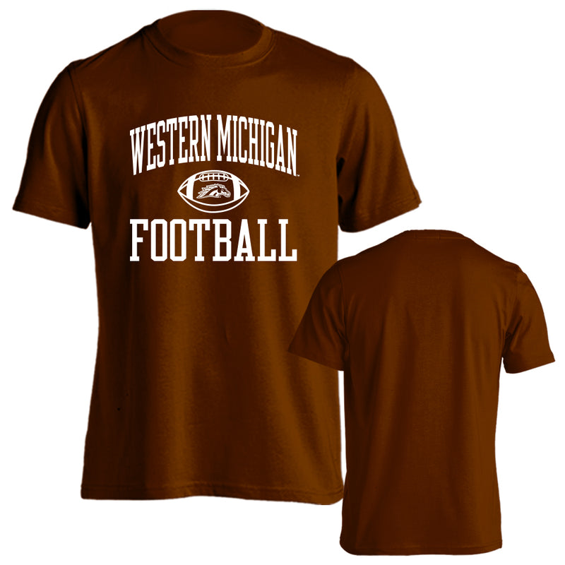 Sport Your Gear Western Michigan Broncos Football Game Day Traditions Short Sleeve T-Shirt – Officially Licensed College Fan Tee – WMU Apparel