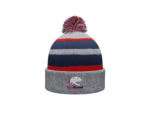 Sport Your Gear South Alabama Jaguars Prime Cuffed Fold Over Pom Pom Winter Knit Beanie
