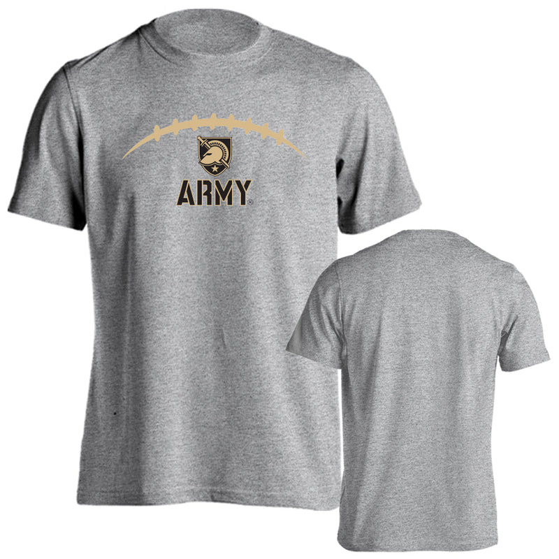 United States Military Academy Army Knights Football Laces Out Short Sleeve T-shirt