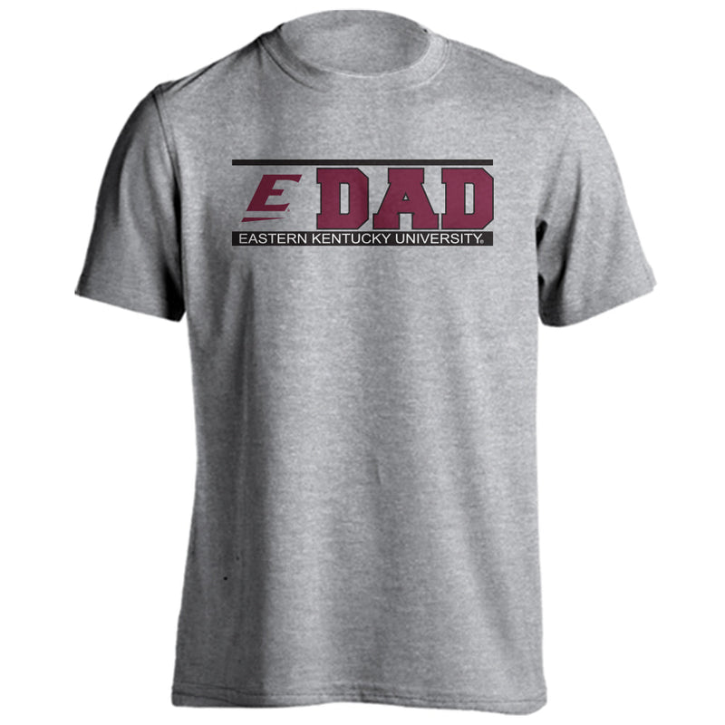 Eastern Kentucky Colonels Dad Proud Parent Short Sleeve T-shirt