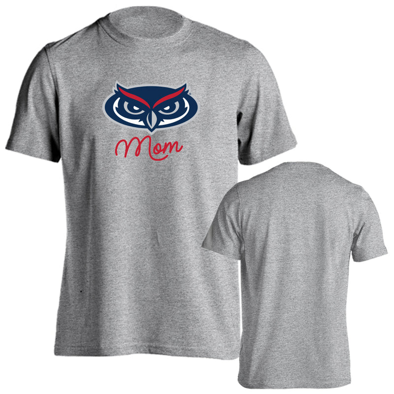Florida Atlantic Owls Mom Proud Parent Short Sleeve T-shirt