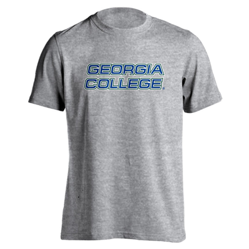 Georgia College Wordmark Block Short Sleeve T-shirt