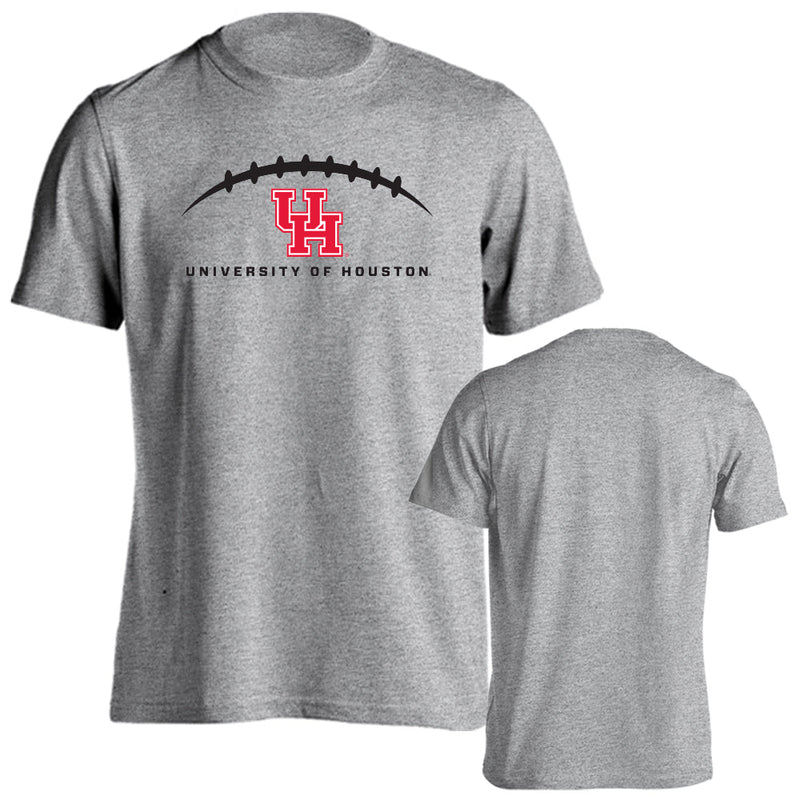 Houston Cougars Laces Out Short Sleeve T-shirt