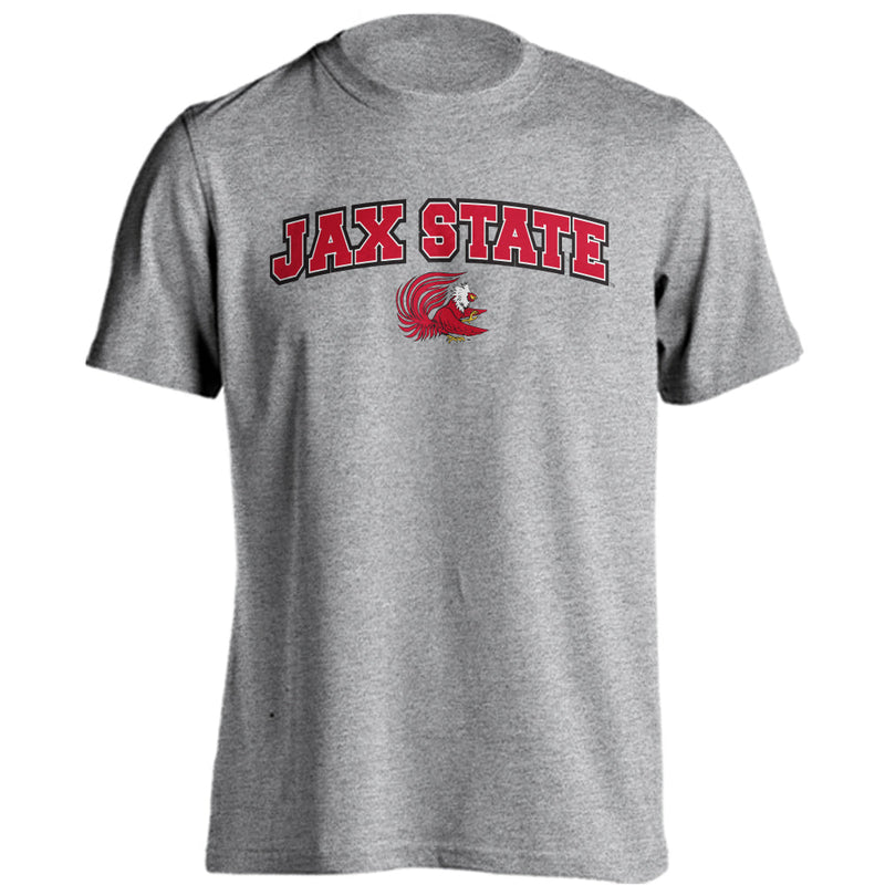 Jacksonville State Gamecocks Classic Arch Short Sleeve T-shirt
