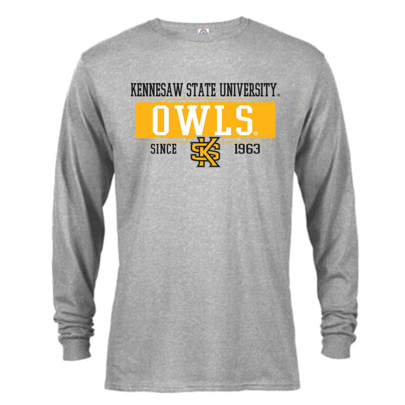 Kennesaw State Owls Bar Mascot Long Sleeve