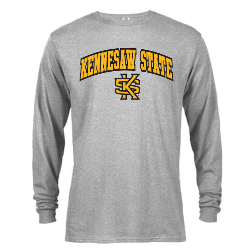 Kennesaw State Owls Classic Arch Mascot Long Sleeve