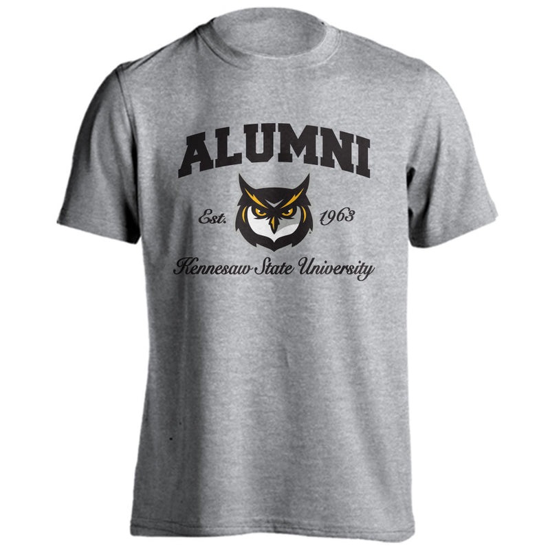 Kennesaw State University Owls Alumni Arch Short Sleeve T-shirt