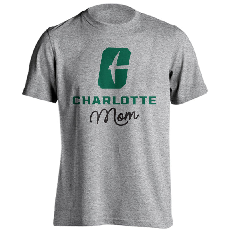 Charlotte 49ers Mom Short Sleeve T-shirt