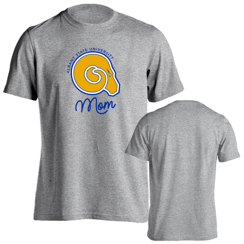 Albany State Golden Rams Mom Proud Parent Short Sleeve T-shirt