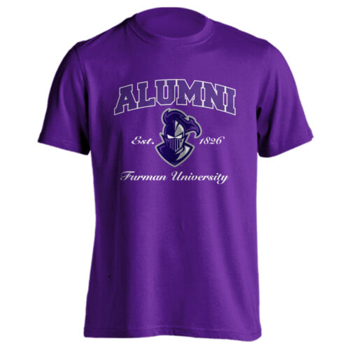Furman University FU Paladins Alumni Est 1826 Logo Short Sleeve T-shirt Tee