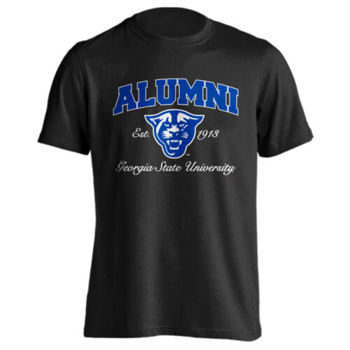 Georgia State University GSU Panthers Alumni Panther Logo Short Sleeve T-Shirt