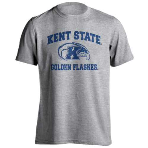 Kent State University Golden Flashes Distressed Retro Logo Short Sleeve T-Shirt