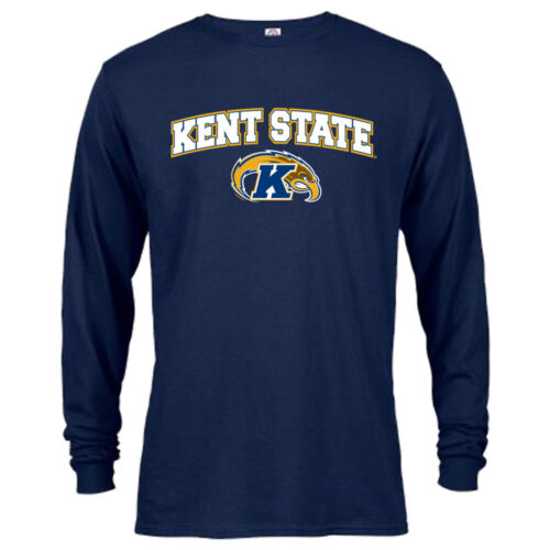 Kent State University Golden Flashes Arch Text with Mascot Long Sleeve T-Shirt