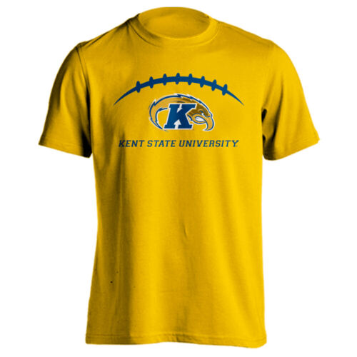 Kent State University Golden Flashes Football Tee Laces Out Short Sleeve T-Shirt