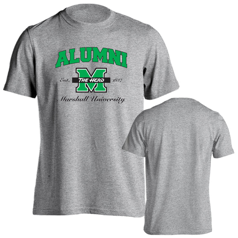 Marshall Thundering Herd Alumni Arch Short Sleeve T-shirt