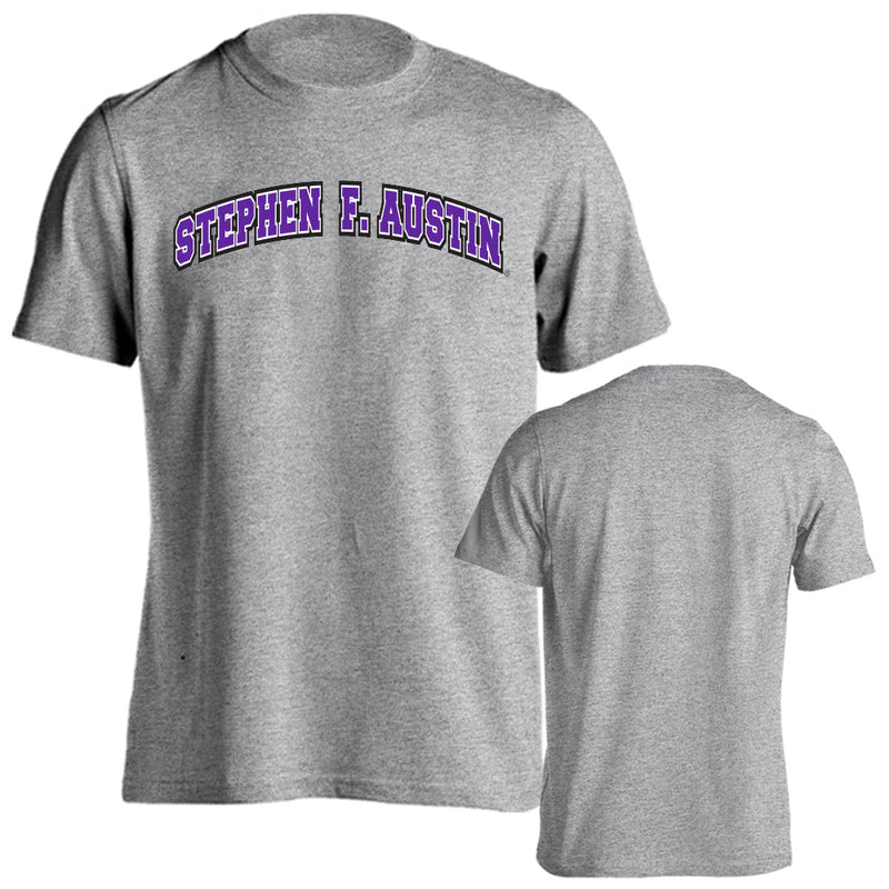 Stephen F Austin Lumberjacks Clasic Arch Short Sleeve T-shirt