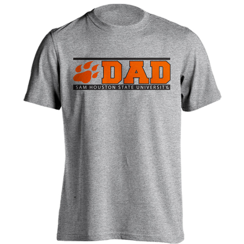 Sam Houston State Bearkats Dad Proud Parent Short Sleeve T-shirt