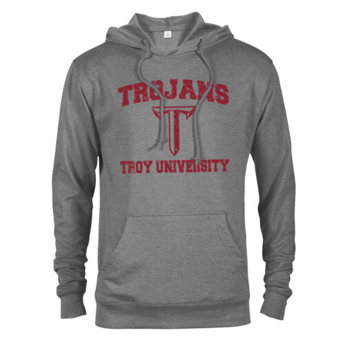 Troy Distressed Retro Hoodie