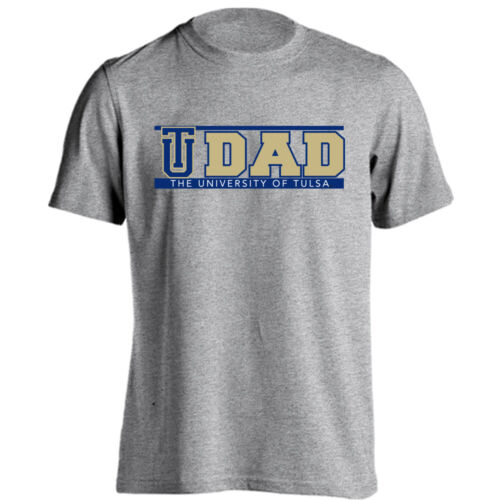 The University of Tulsa Golden Hurricane Dad Tee Father Parent Short Sleeve T-Shirt