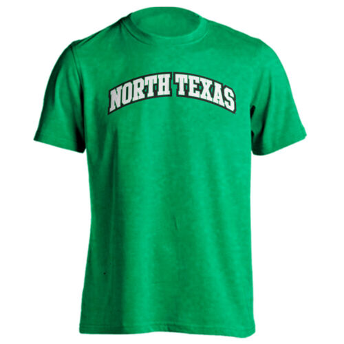 University of North Texas UNT Mean Green Classic Arch Logo Short Sleeve T-Shirt