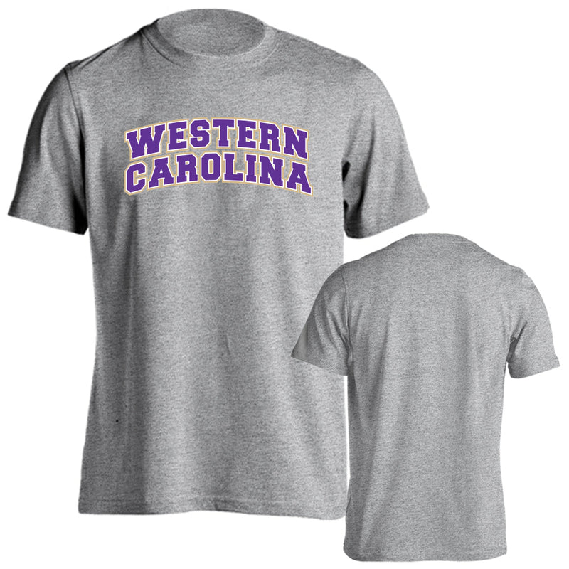 Western Carolina Catamounts Classic Arch Short Sleeve T-shirt